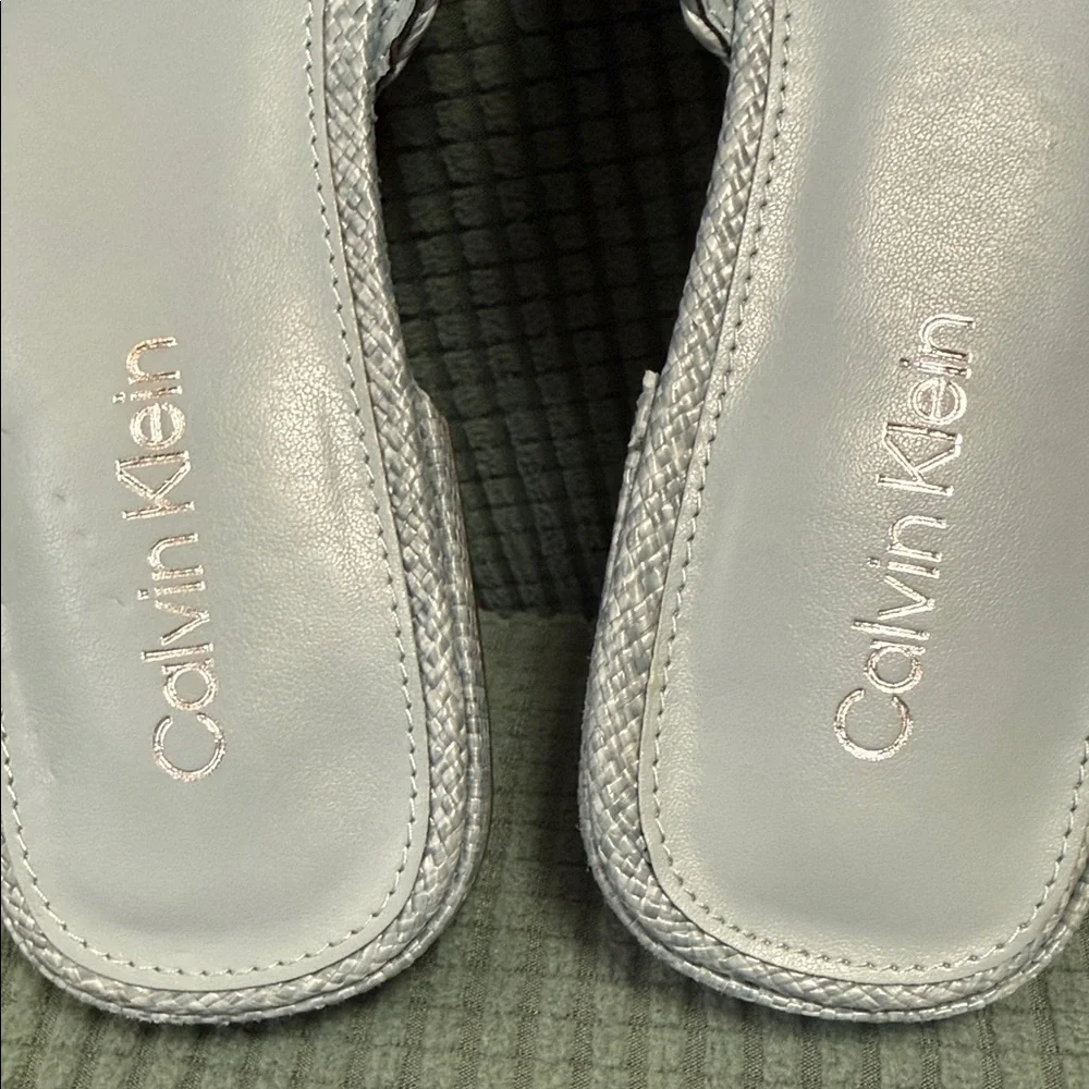 Calvin Klein Women's Light Blue Sandals Size 9 New